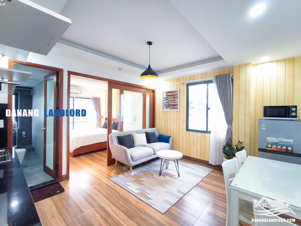1BR apartment with rooftop pool in An Thuong – A129