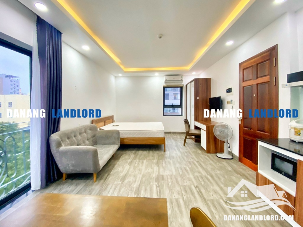 Studio apartment with open view in An Thuong area – C241