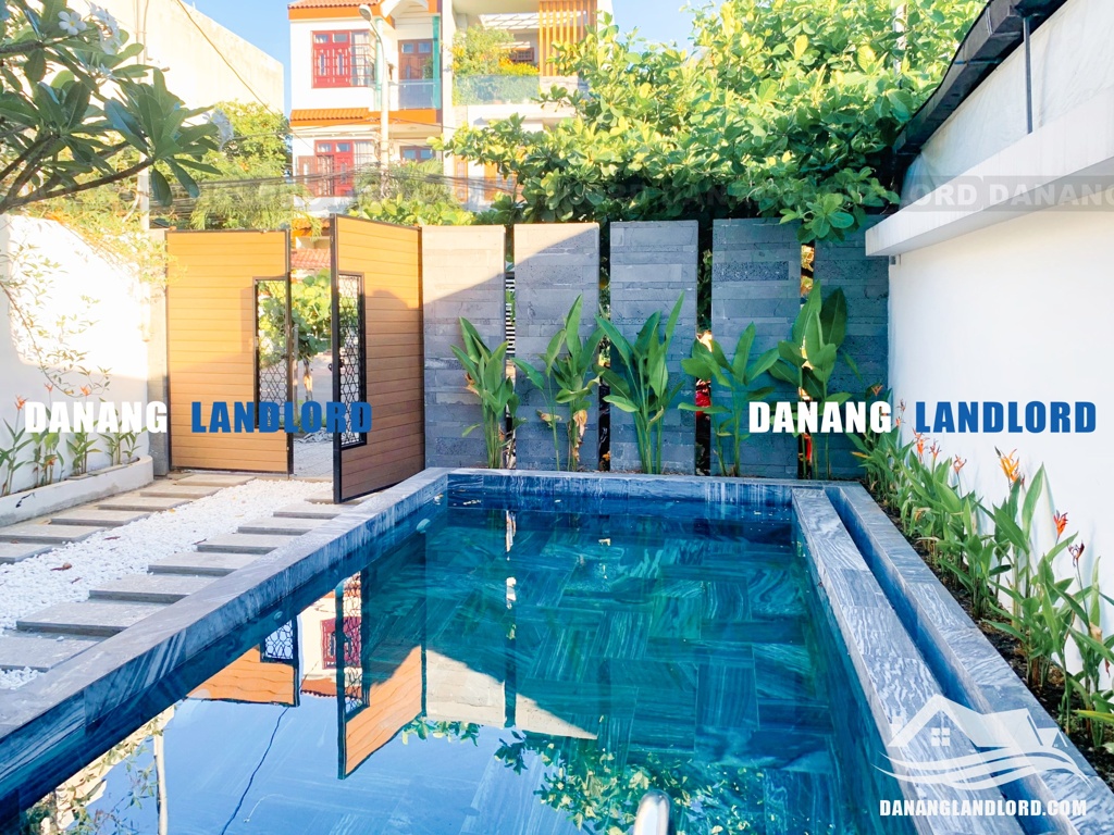 4-Bedroom House with Swimming Pool near Son Thuy Beach | Ideal for Long-Term Rental